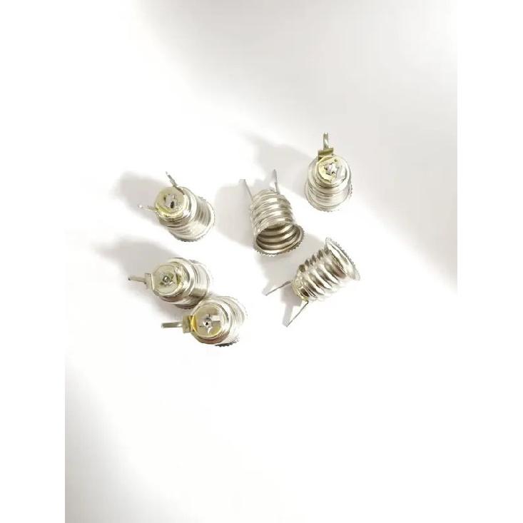 

50PCS FOCAN Screw Metal E14 Light Socket ,lamp Bulb Holder with PCB Board two pin