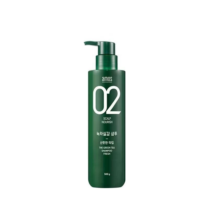 AMOS Green Tea Strengthening Shampoo