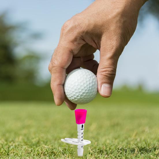 Golf-T-skjorter Høydejusterbar Høy stabilitet Lav friksjon Øk avstand Uknuselige Lange Golf-T-skjorter Golftreningsverktøy