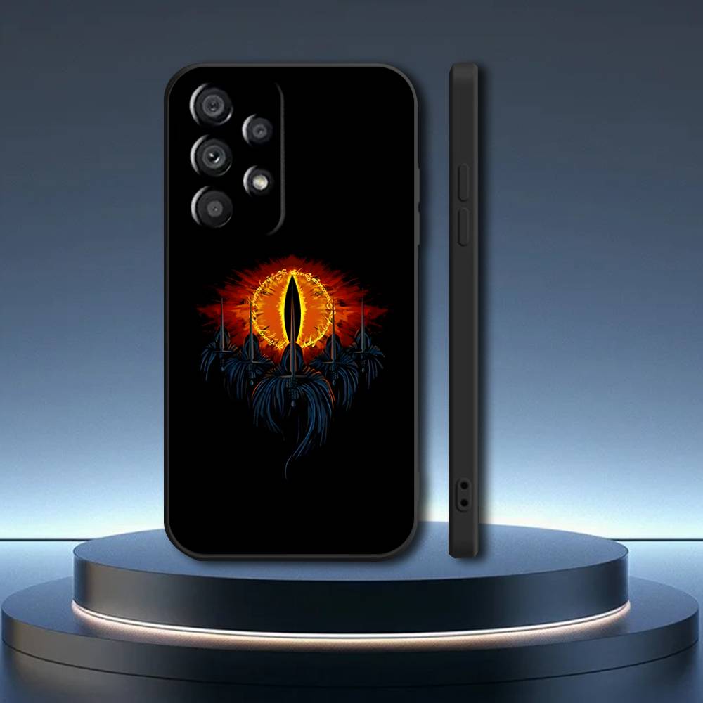 The Lord of the R-Rings Phone Case For Samsung Galaxy A20,A21s,A22,A31,A32,A52,A53,A72,73,A80 Soft Black Cover