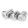 Door Trunk Key Kit, Iron Door Lock Cylinder 654394765282 Replacement Door Lock Set with Keys and Washers for Various Vehicles