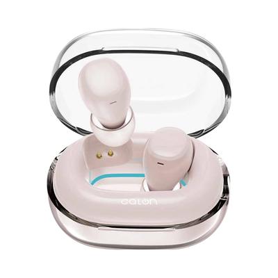 Rasta Banana Bluetooth 5.4 True Wireless Stereo Earphones for Smartphones and iPhones, AAC Calon, Smoky Pink, RTWS08SPK