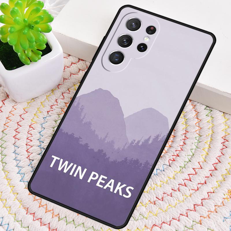 Welcome To Twin Peaks TPU Phone Case For Samsung Galaxy Note 10 Pro S26 S25 S24 S23 S22 Ultra Plus S21 FE S20 Shockproof Cover