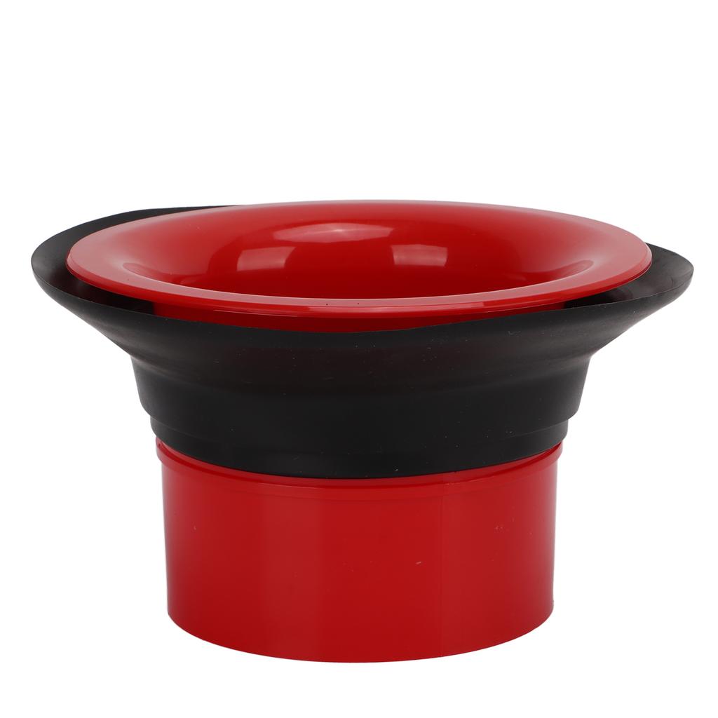 Drum Enhancer ABS Rubber Bass Drums Kick Boost Accessories with Opening Protective StickerRed