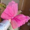 Big Size 3D Butterfly Decoration 50cm Large Artificial Butterfly  Valentines Day