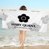 Fashion M-Mary-Q-Quants Bath Towel Microfiber Soft Water Absorbing Breathable For Girl Kids Decorative Cartoon Beach Towel