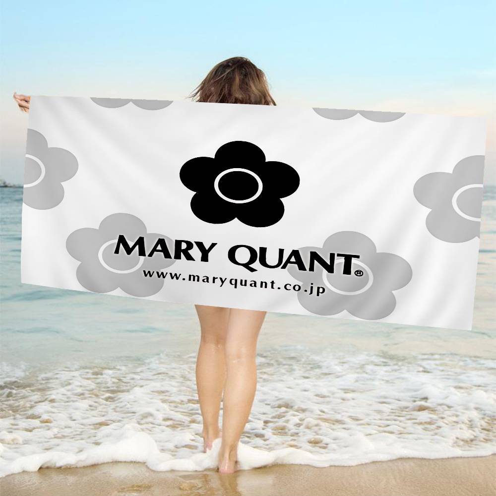 Fashion M-Mary-Q-Quants Bath Towel Microfiber Soft Water Absorbing Breathable For Girl Kids Decorative Cartoon Beach Towel