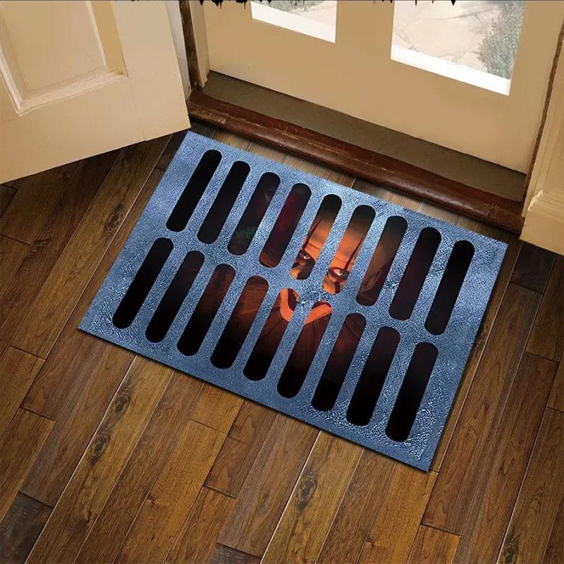 Halloween Diatom Mud Anti-Slip Bath Mat – Water-Absorbent, Dirt-Resistant for Bathroom & Toilet