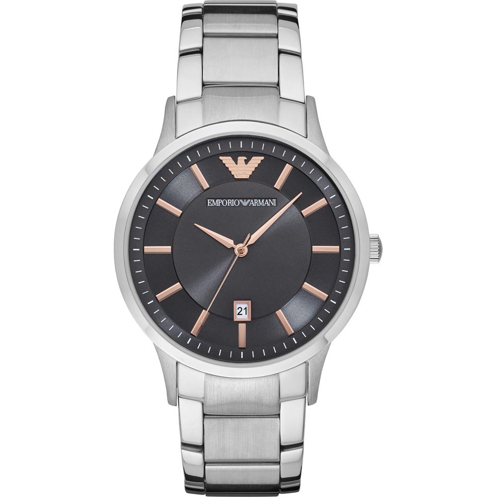 

Emporio Armani Renato Grey Metal Silver Men s Quartz AR11179 серый