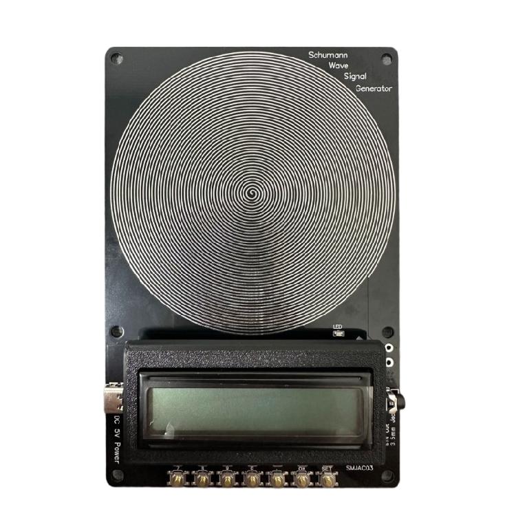 Schumann Waves Generator 7.83Hz Adjustable Frequency Sine Waves with Type C Charging Port Strong Antiinterference