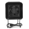 220V Solder Smoke Fume Absorber Extractor Fan with 3 Carbon Sponge Filters Black