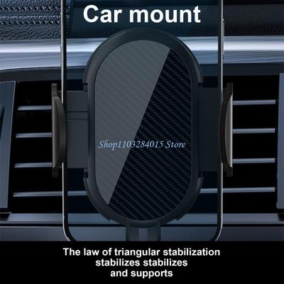 R6FF 360Rotation Car Phone Holder for Car Air Vent Mount Phone Holder Stand Cradle
