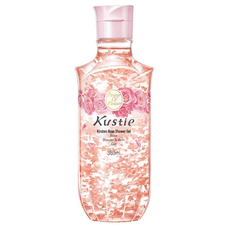Kustie Sprchový gel s okvětními lístky růží