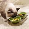 Anti Spill Raised Dog Cat Bowl Non-Slip Pet Food and Water Bowl Cat Feeding Bowl  For Puppy Kitten
