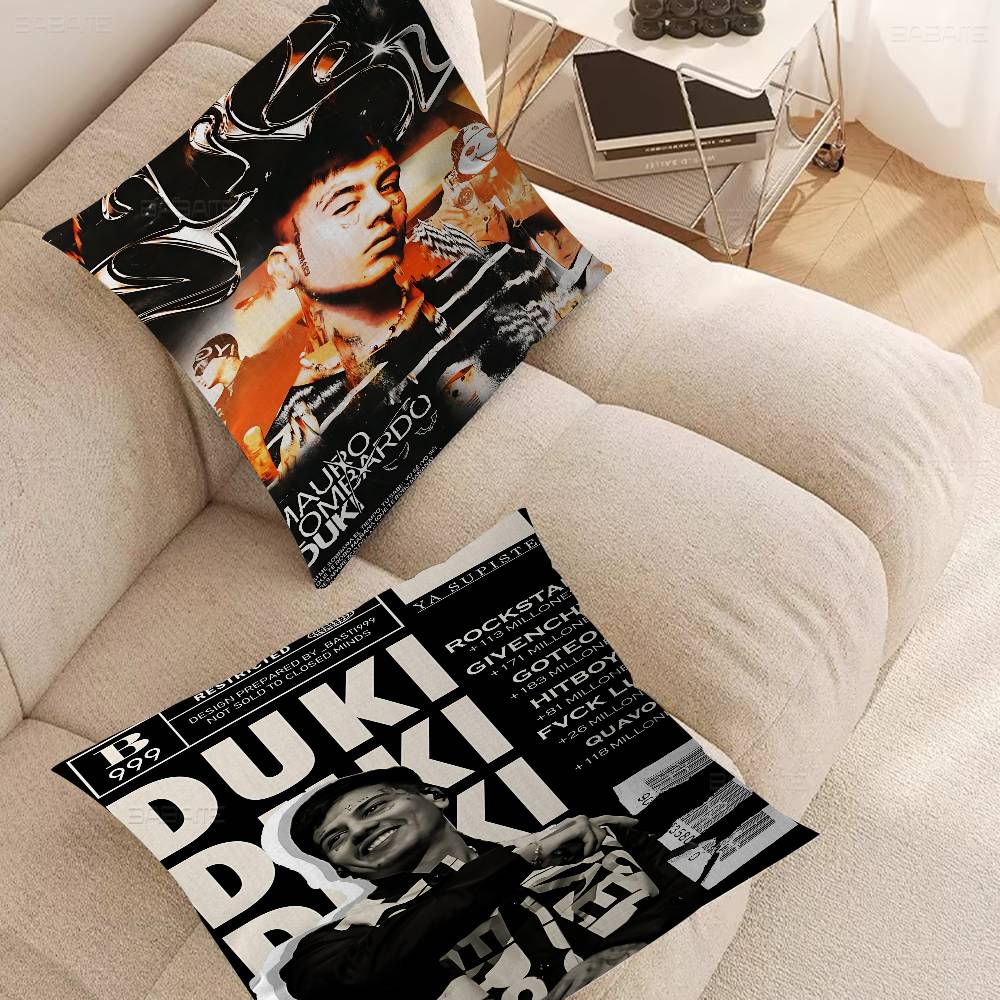 Rapper D-Duki Cushion Cover Pillowcase Upholstery Sofa Throw Pillow Home Decor Pillowcas