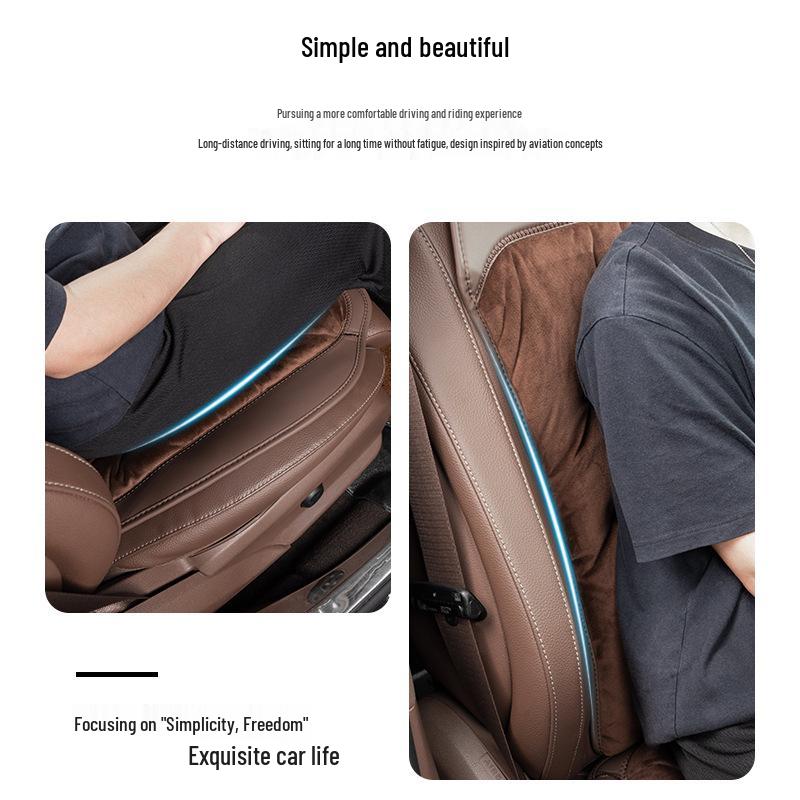 Mazda CX3/CX4/CX5/Atenza Car Seat Cushion with Flannel Lumbar Support