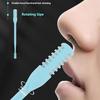 3Pcs Dual Head Nose Hair Trimmer Manual Nasal Cleaner Unisex Portable Nostril Grooming Tool
