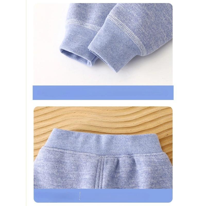 Children's Thermal Pants Winter Baby Fleece Thickened Boys' Pants Autumn Girls' Leggings Kids Clothing