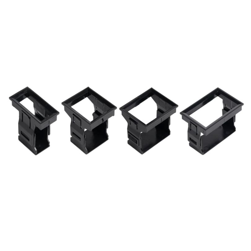 

1 Piece DZ47 Miniature Circuit Breaker Panel Buckle 1P 2P 3P 4P Air Switch Buckle Mounting Bracket Fixed Frame Holes 1 Pole