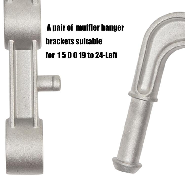 Truck Accessories for 1500 2019-2024 Driver Side Exhaust Muffler Bracket Assembly 68275662AB Replacement Part