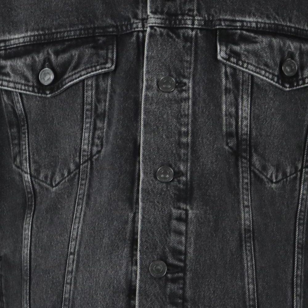 Balenciaga Washed Metal Oversized Denim Jacket 694504TBP471055