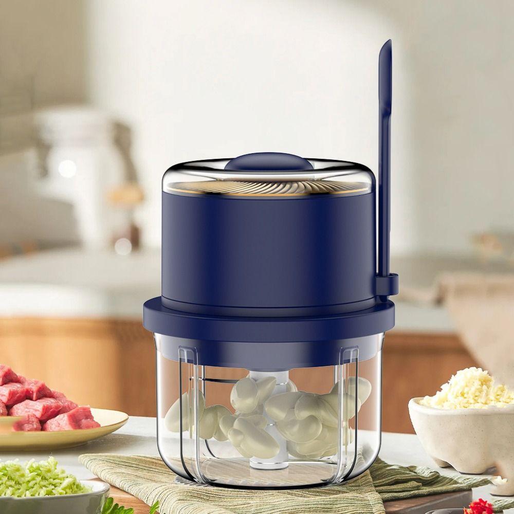 USB Rechargeable Electric Garlic Chopper 350ml Food Chopper Meat Grinder  For Meat Vegetables