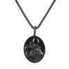 Obsidian Roar Amulet Necklace for Men [Koai] Wolf's