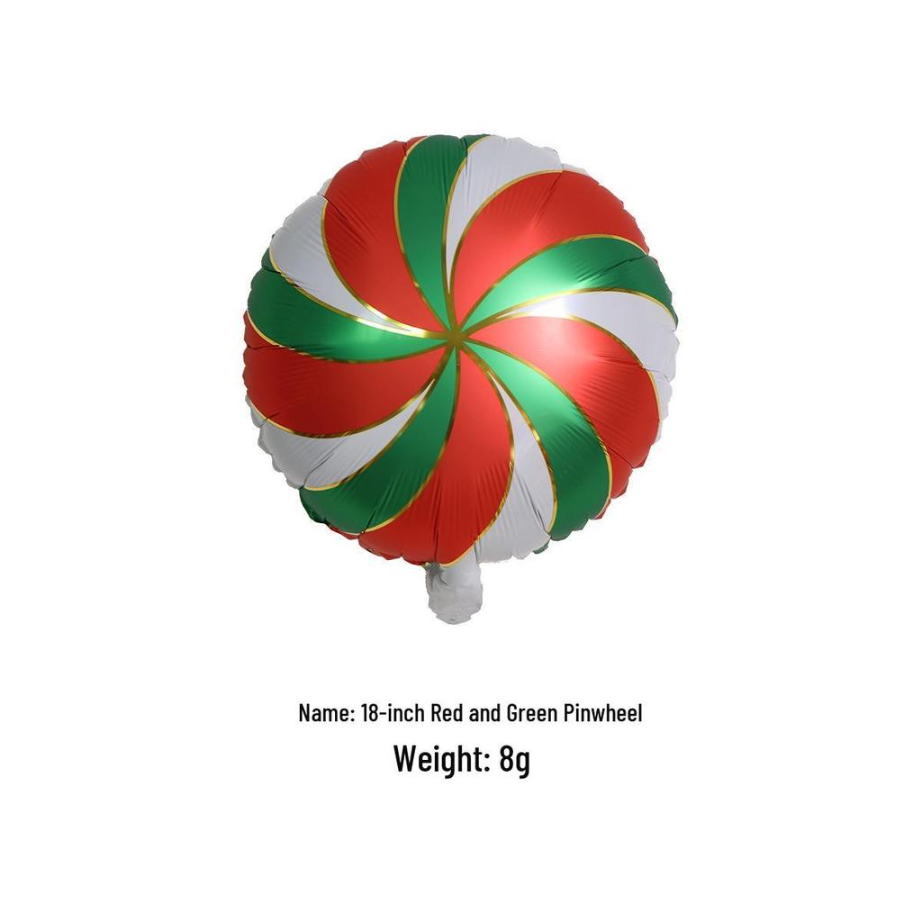 Christmas Light Bulb Aluminum Foil Balloons - Party Decoration Set