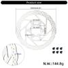 Road Bike Disc Brake Rotor with Bolts Bike Brake Disk Stainless Steels Bicycles Rotor for Road Bike Mountain Bike