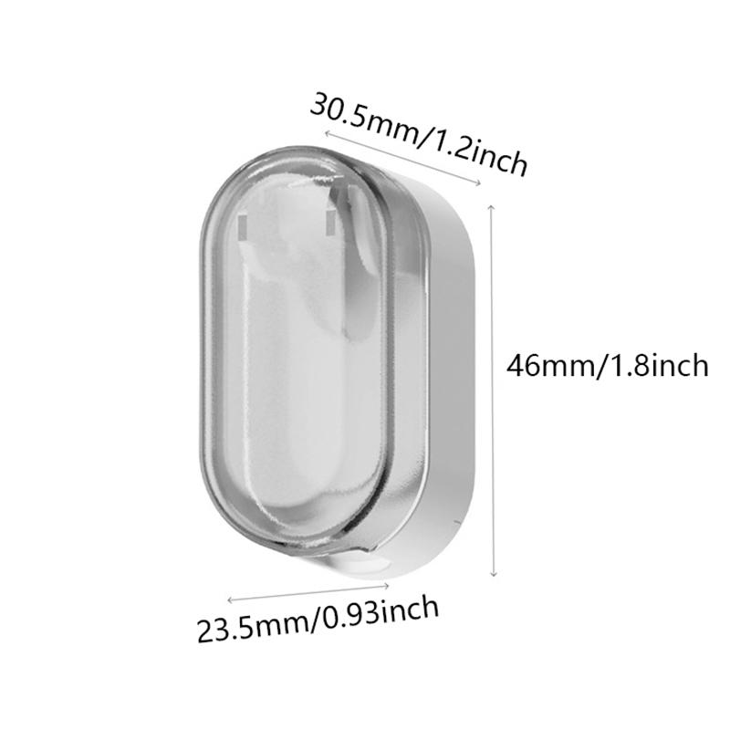 Toothbrush Holder Dust-Free Innovative Essential For Home Dustproof Toothbrush Holder Stylish Design Feature Wall-Mounted