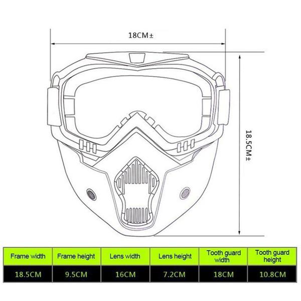 Cheap Riding Detachable Modular Motorcycle Motocross Helmet Face Mask ...