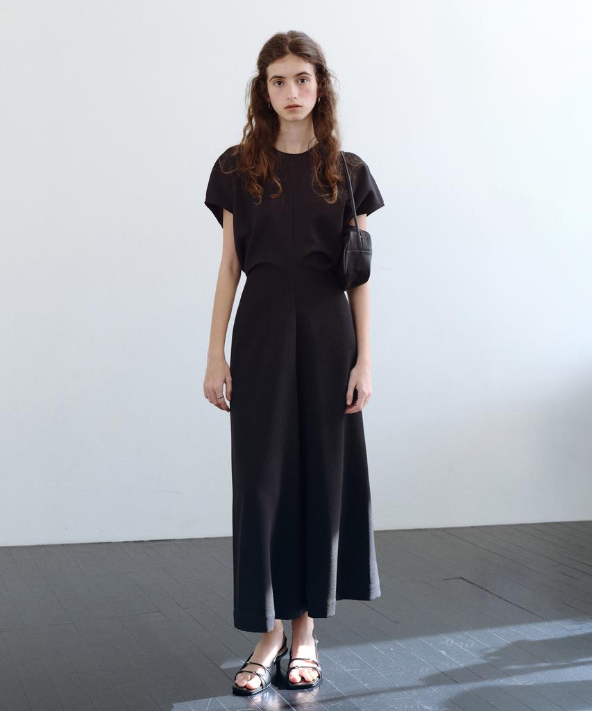 Yulago Dolman Sleeve Long Dress