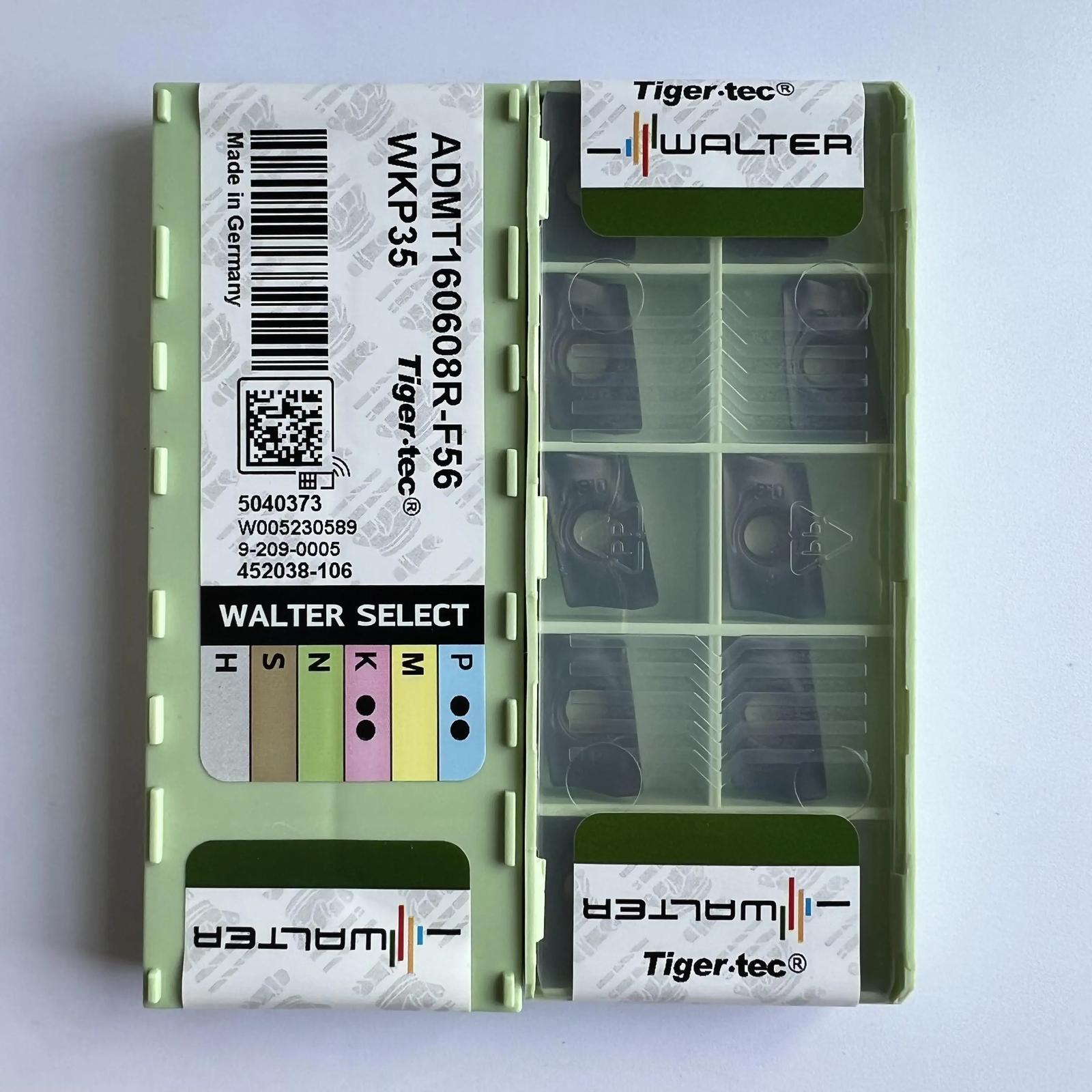 

Original / ADMT160608R-F56 WKP35 / Industrial indexable Carbide Inserts 10 Pcs