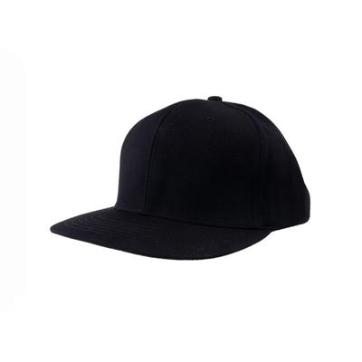 Oversized Plain Black Snapback Couple Unisex Baseball Cap