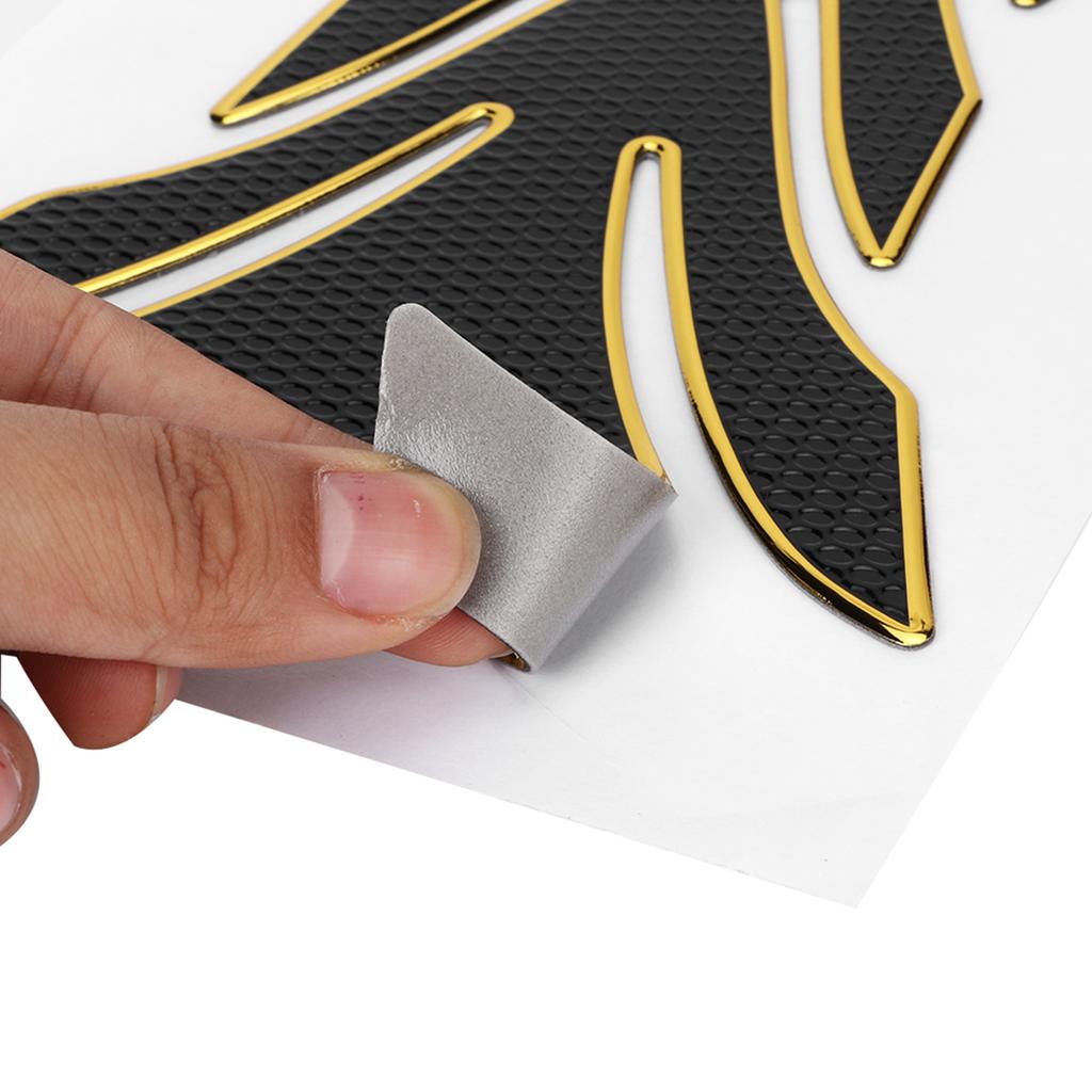 3D Motorcycle Gas Oil Fuel Sticker Pad or Decoration Fit for