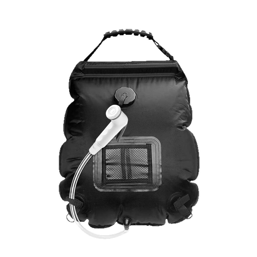 20L Solar Shower Bag for Outdoor Sunbathing and Camping