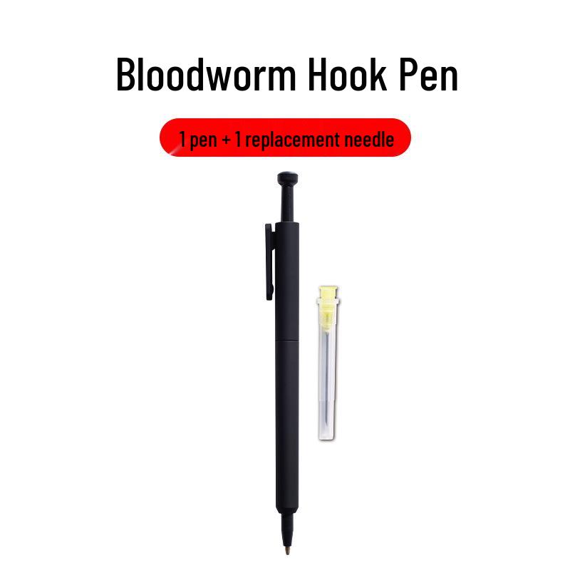 

Automatic Red Worm Baiting Pen: Hands-Free, Quick Maggot Hooking for Efficient Fishing