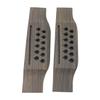 15pcs Acoustic Guitar Bridge Rosewood Slotted Bone Nut and Saddle 12 String
