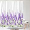 Elegant Flowers Shower Curtain 3D Print Floral Bathroom Curtain Polyester Bath Curtains Room Decor Curtain Washable With Hooks