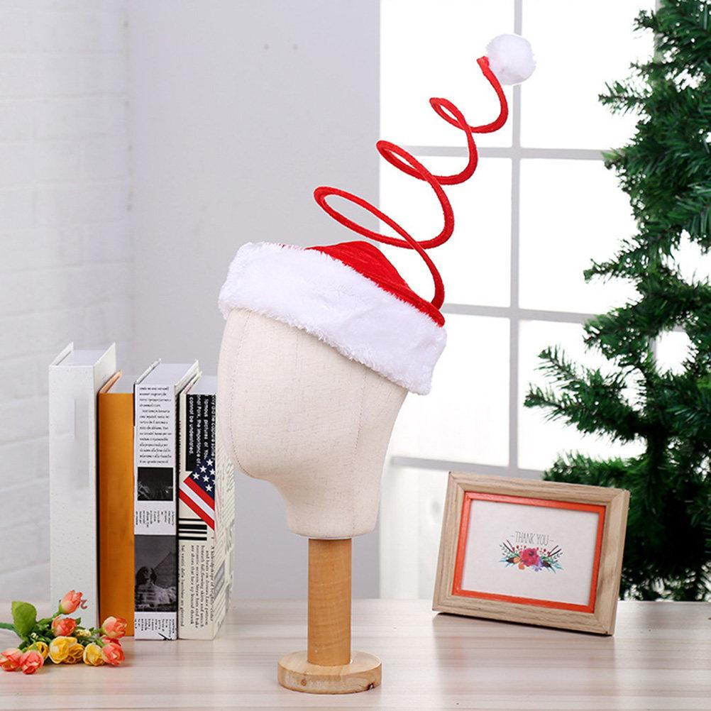 2Pcs Christmas Hat Kids Spring Design Funny Party Supplies Costume Accessory Gift One Size Fits Most Adults Children