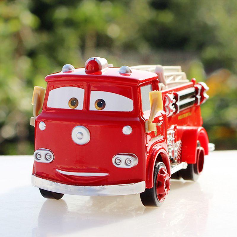 Disney Cars Red Fire Truck Develop Motor Skills Hand-eye Coordination In Kids Age 3 And Up