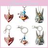 Genshin Impact Porte-clés Collier en alliage Tartaglia Xiao Accessoire Cosplay