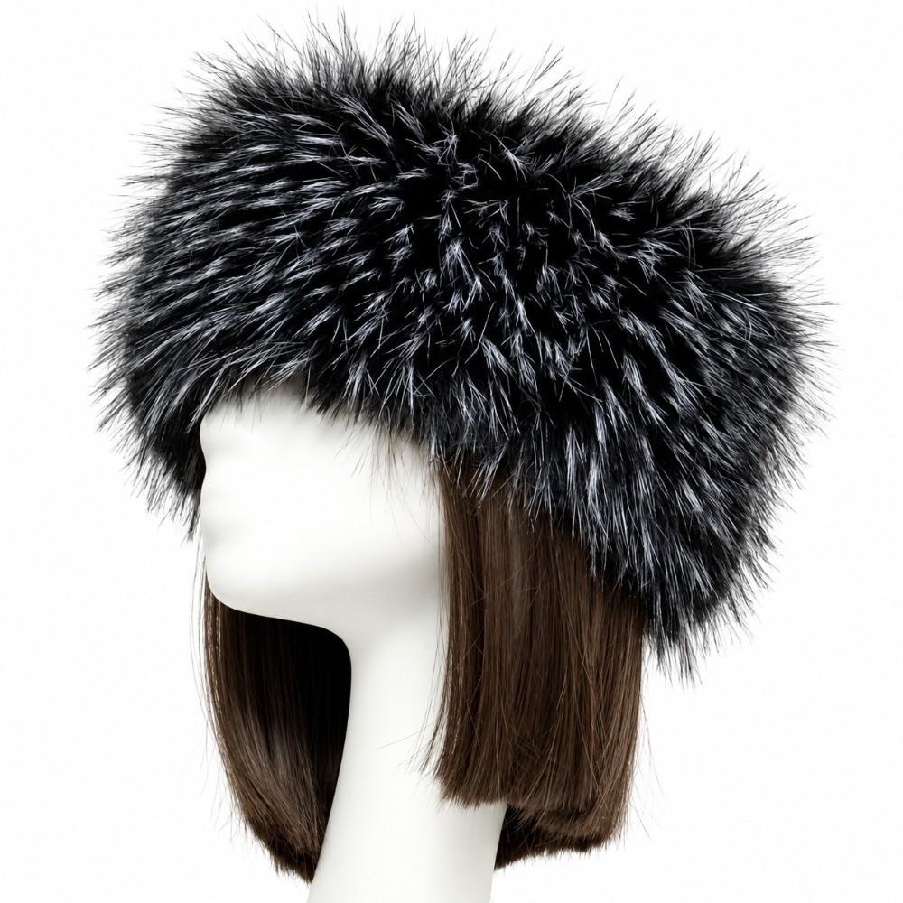 Imitation Fox Fur Furry Hairband Thick Fake Fur Hat Soft Keepwarm Headband Winter