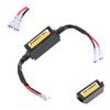 1Pair H1 H3 Canbus LED Headlight Decoder Device Anti Flicker Resistors  Error Canceller