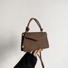 Stylish and simple small bag women's 2025 new shoulder messenger bag small square bag
