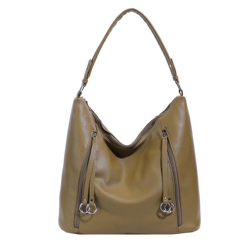 2025 Winter Retro Fashion Large Capacity Women's Crossbody Handbag