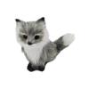 Soft Plush Animal Keychain Handmade Foxes Decoration Animal Figurine Pendant For Party And Room Decoration