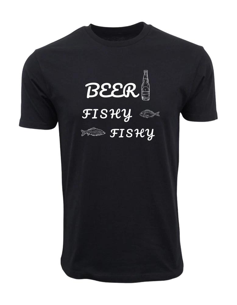 Beer Fishy Fishy T Shirt Fishing T Shirt S