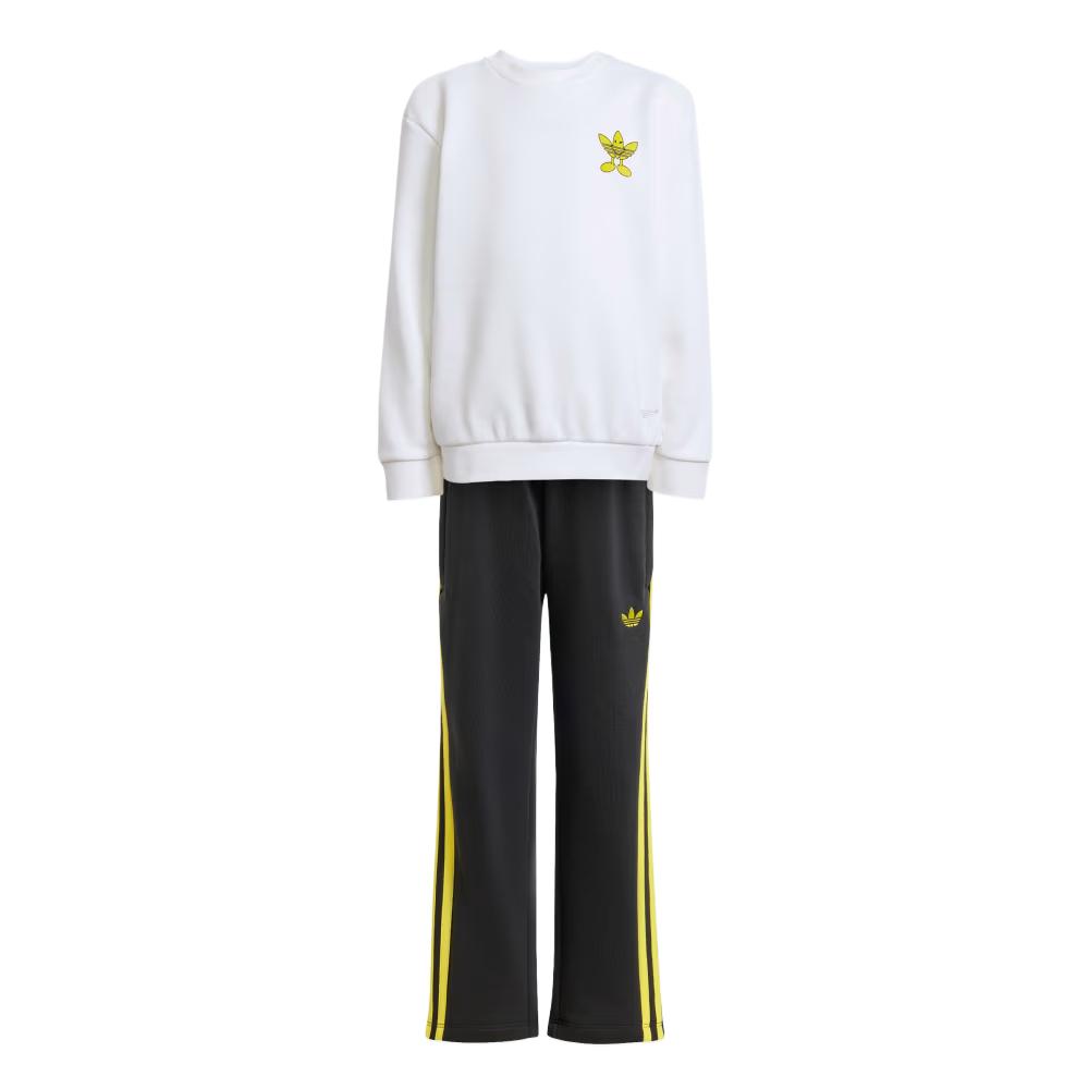 Adidas Originals x Smiley World Casual Sportswear White/Black Kids  JD0431 122