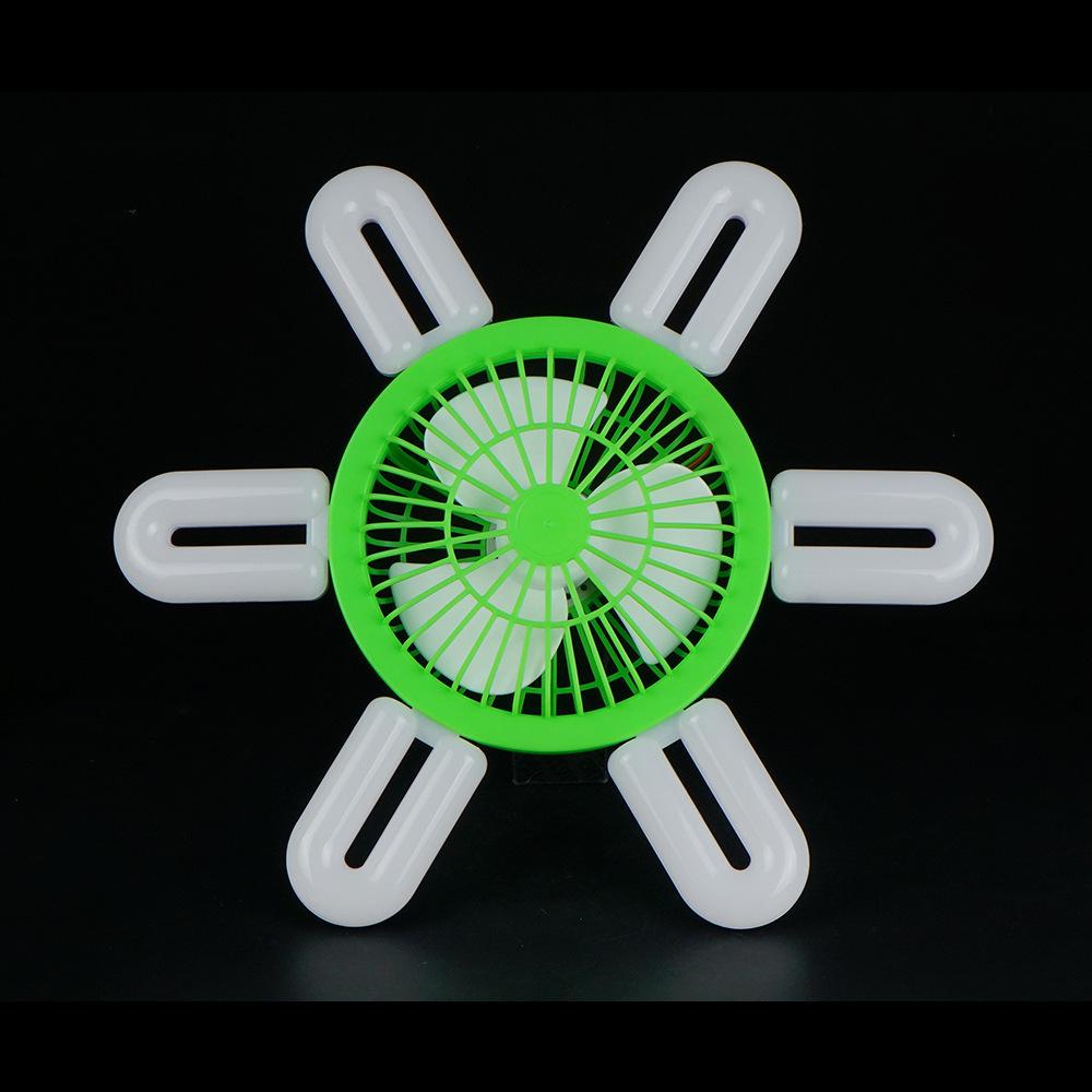 

E27 Screw Base Folding Ceiling Fan Light for Bedroom, Living Room, Kitchen - High Airflow, Super Bright 6U Design. ≤36V